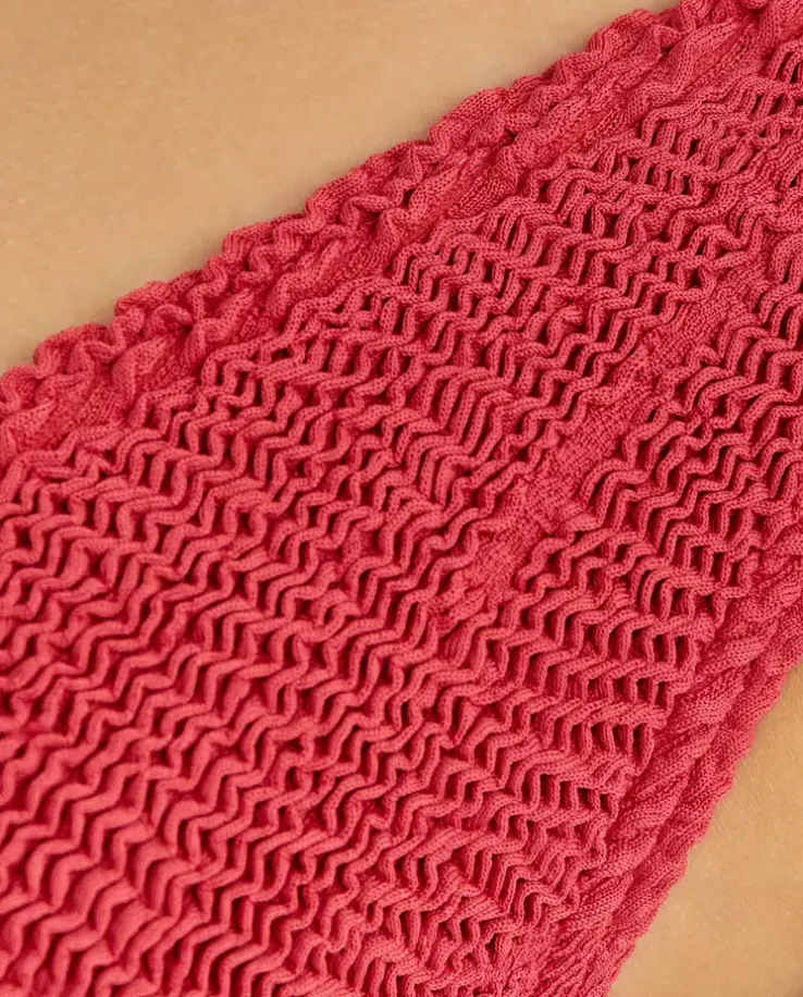 Czerwony top od bikini Scout