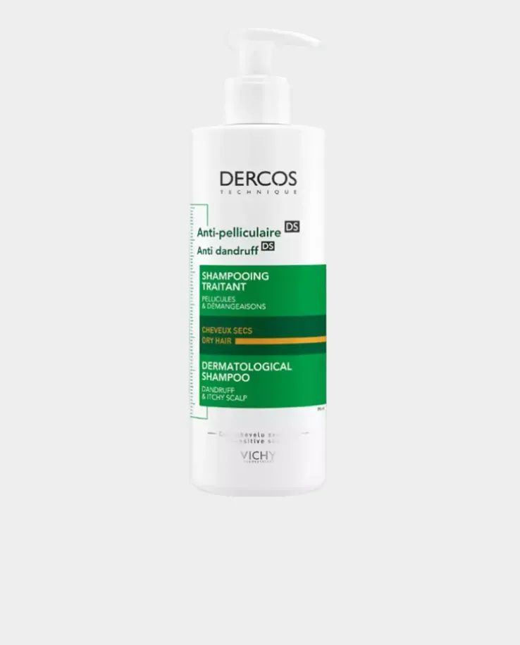 Dercos Anti-Dandruff Shampoo szampon przeciwłupieżowy do włosów suchych 390ml
