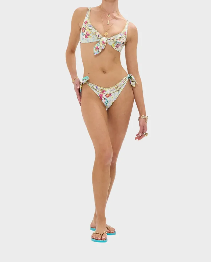 Dwustronny wzorzysty zestaw bikini