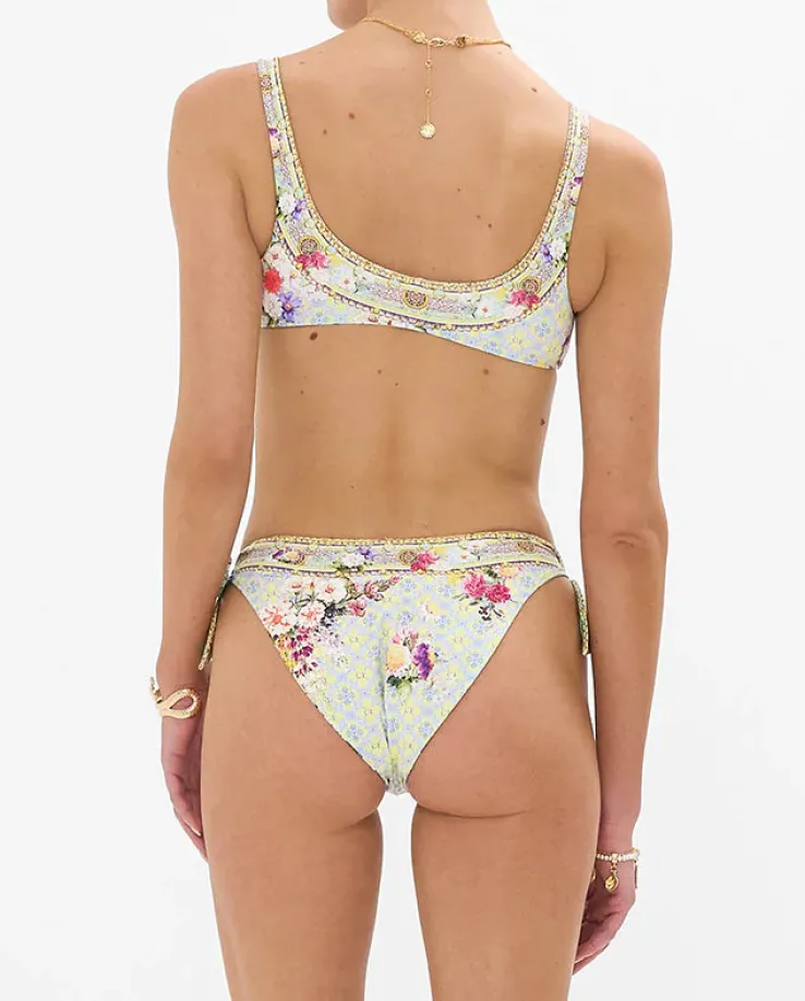 Dwustronny wzorzysty zestaw bikini