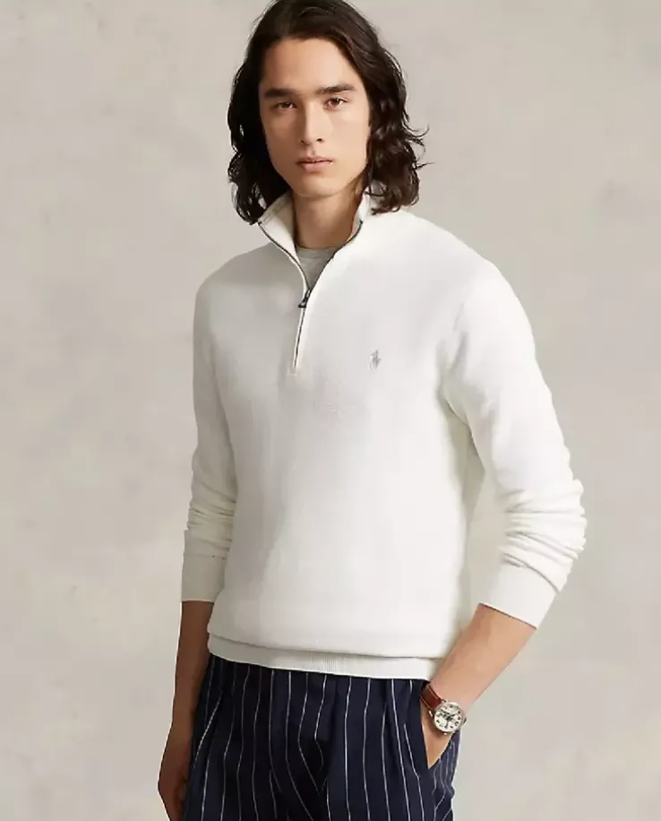 Dzianinowy sweter Regular Fit