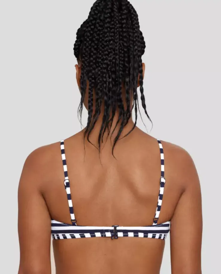 Góra od bikini w paski