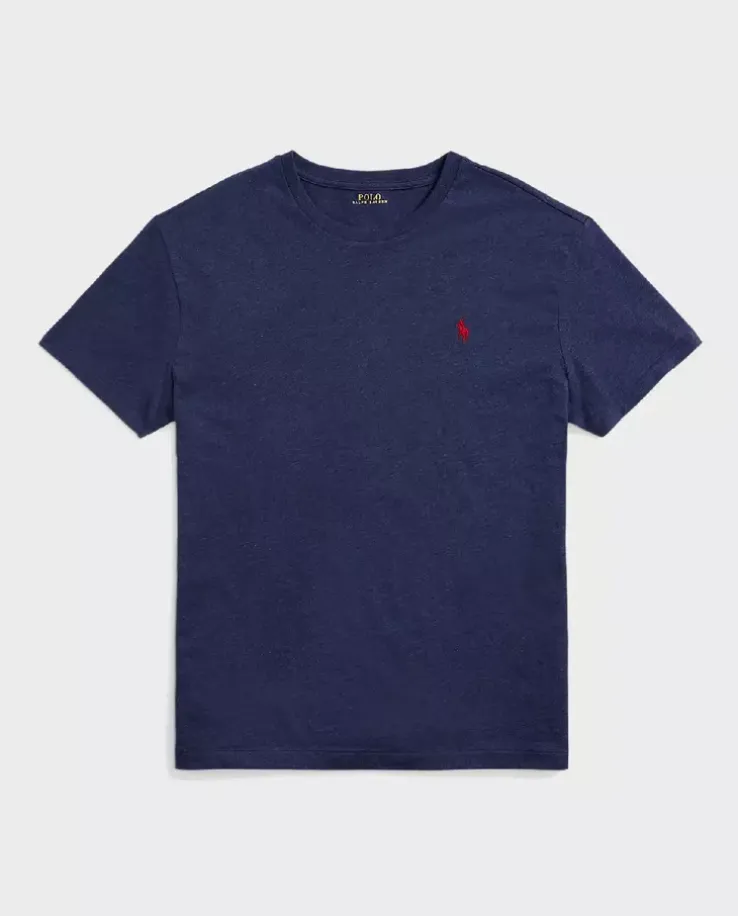 Granatowa koszulka Classic Fit