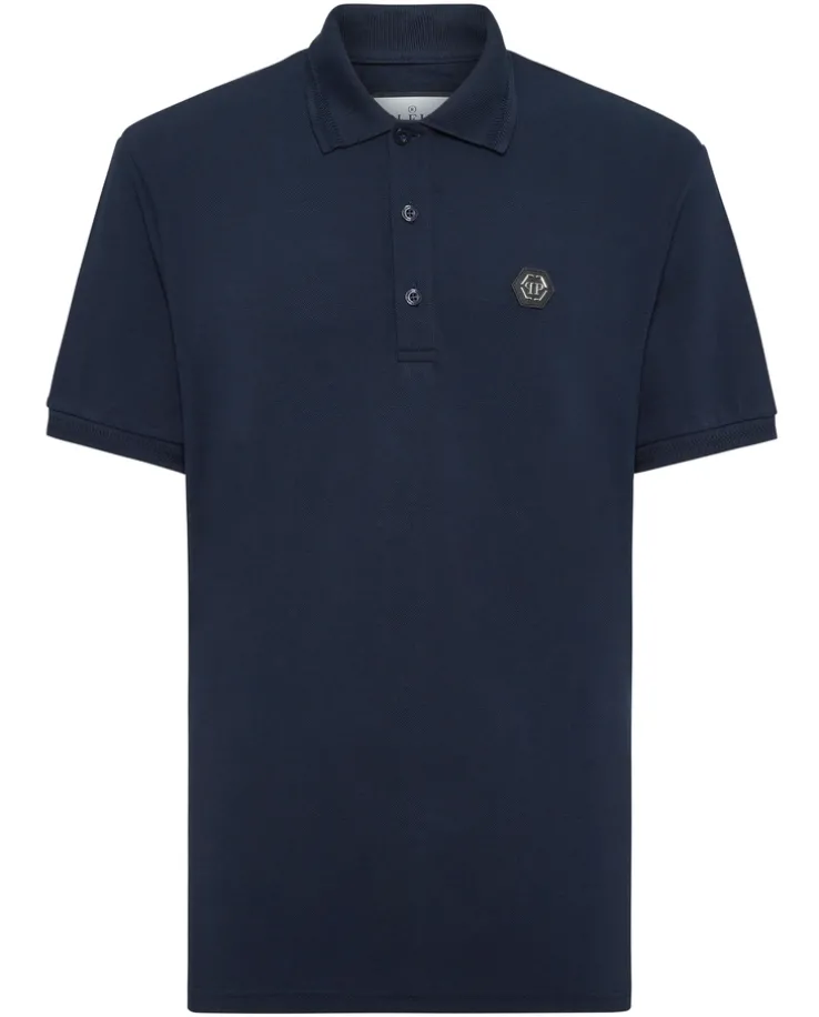 Granatowa koszulka polo