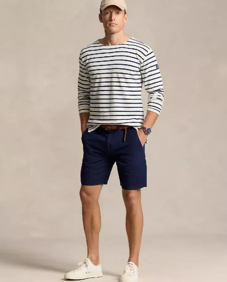Granatowe spodenki Classic Fit