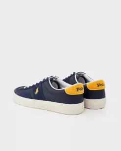 Granatowe trampki z logo Sayer Sport