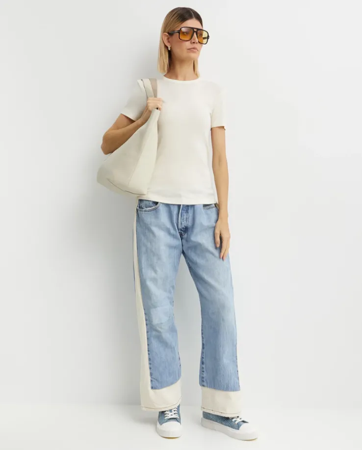 Jasne jeansy Reworked Slouch Vintage