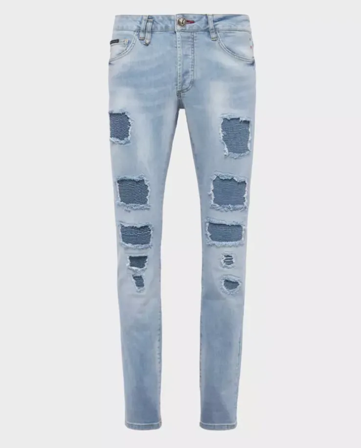 Jasnoniebieskie jeansy Super Straight