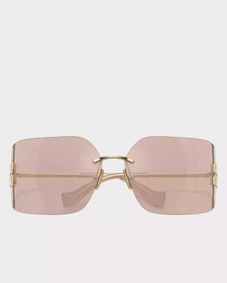 Jasnoszare okulary przeciwsłoneczne w stylu Retro