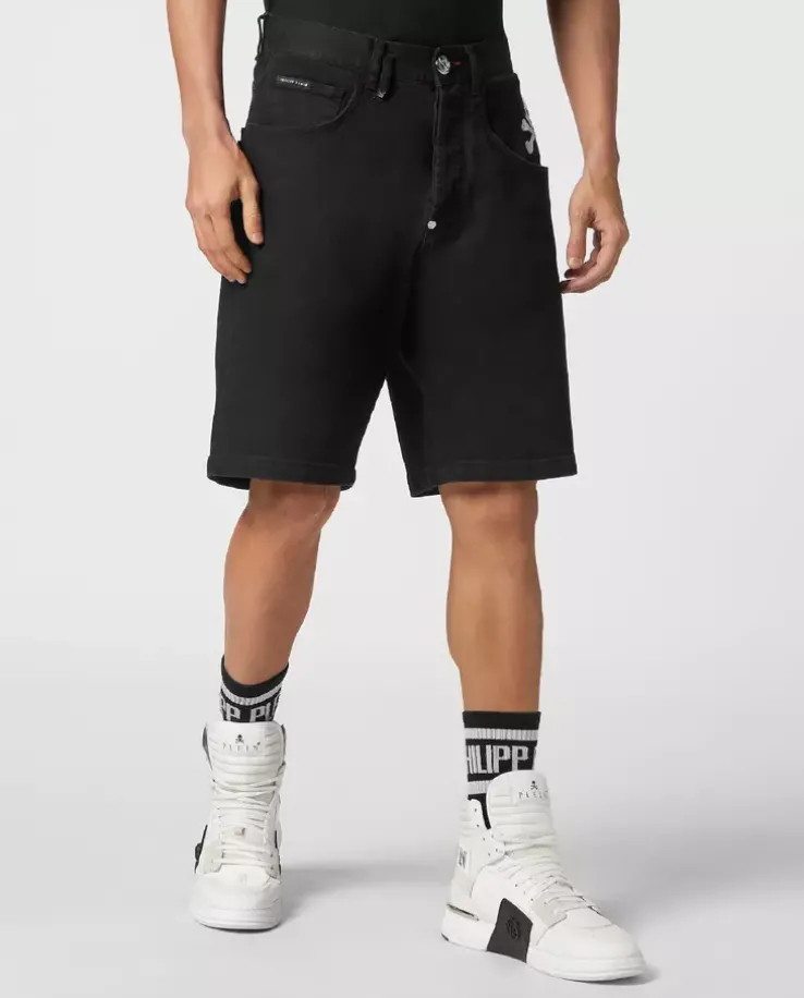 Jeansowe szorty Skull&Bones Formentera Fit