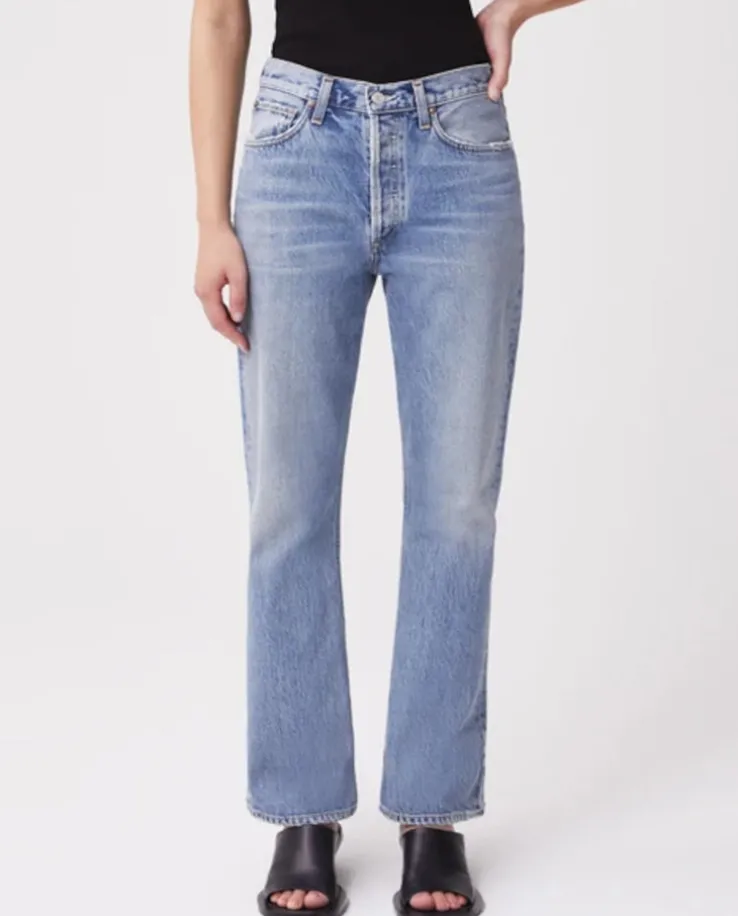 Jeansy Relaxed Fit ze średnim stanem