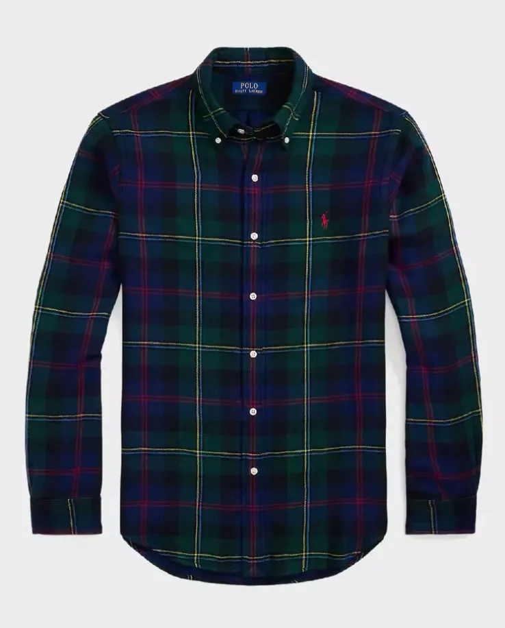 Koszula w kratę Custom Fit