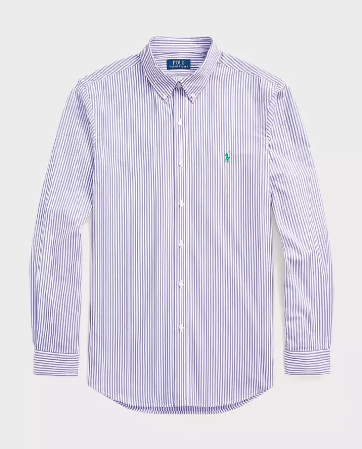 Koszula w paski Custom Fit