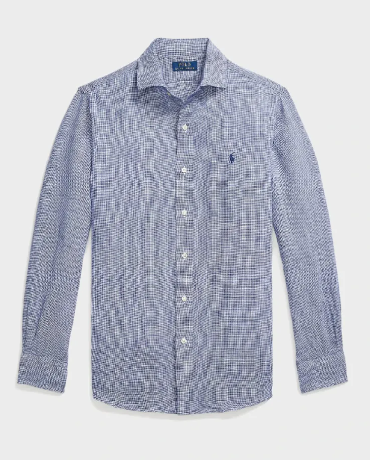 Lniana koszula Custom Fit