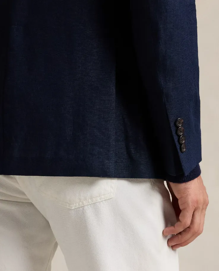 Lniana marynarka Polo Soft