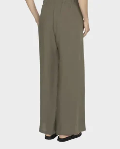 Luźne spodnie khaki