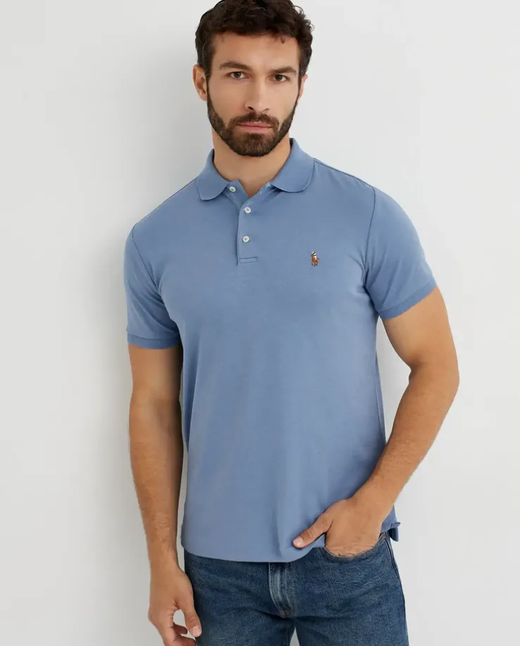 Niebieska koszulka Classic Fit