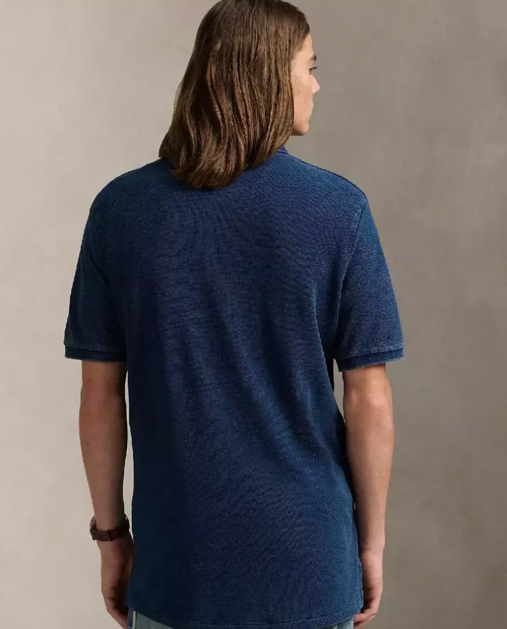 Niebieska koszulka polo Classic Fit