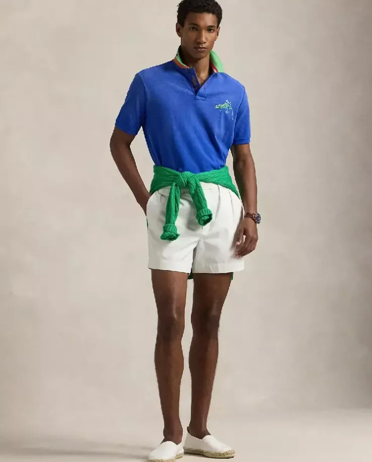 Niebieska koszulka polo Classic Fit