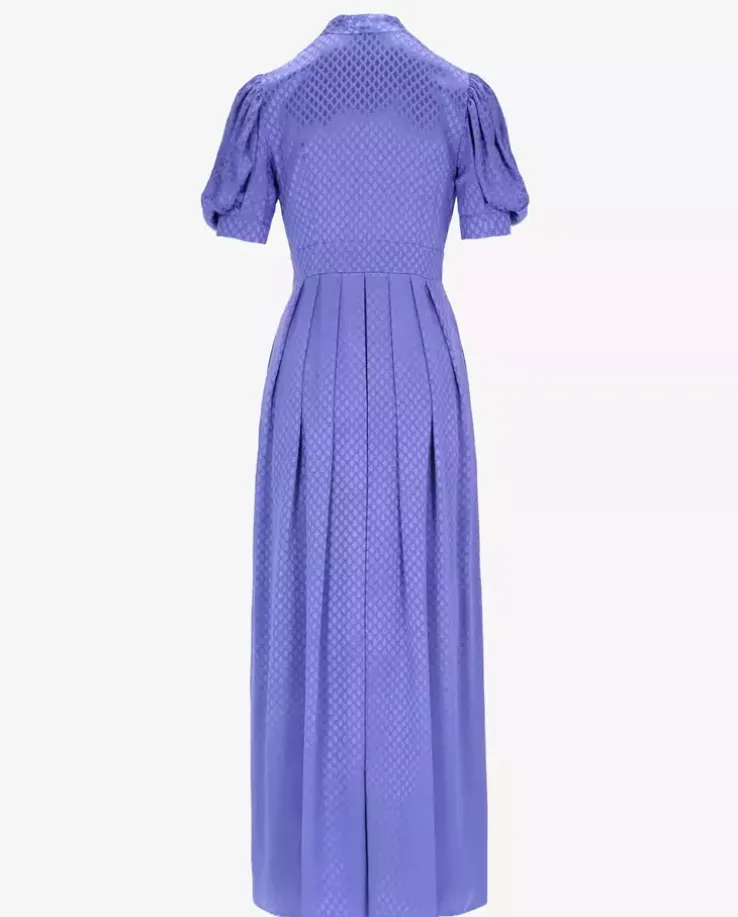 Niebieska sukienka maxi Werona