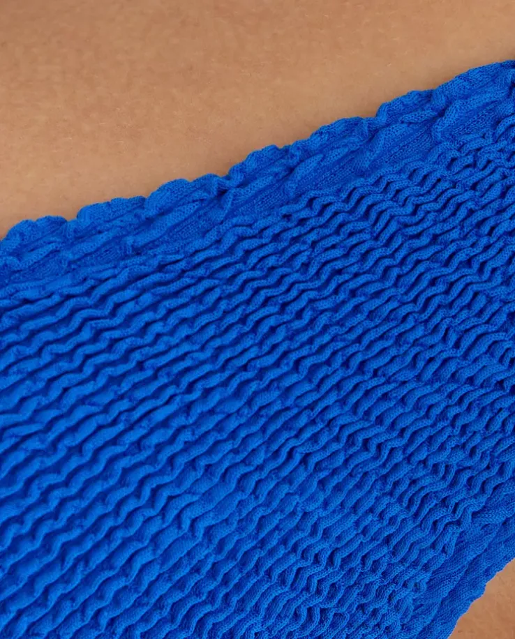 Niebieski top od bikini Scout