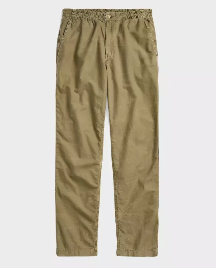 Oliwkowe spodnie Oxford Classic Fit