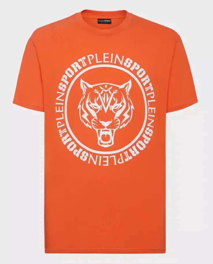 Pomarańczowy t-shirt Carbon Tiger