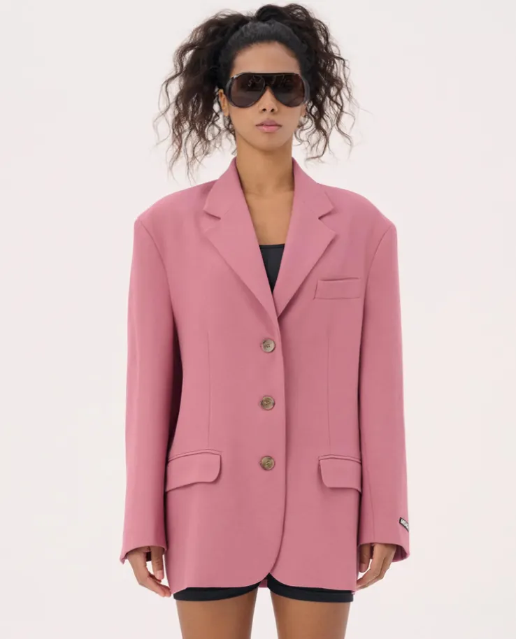 Różowa marynarka oversize Scarlet