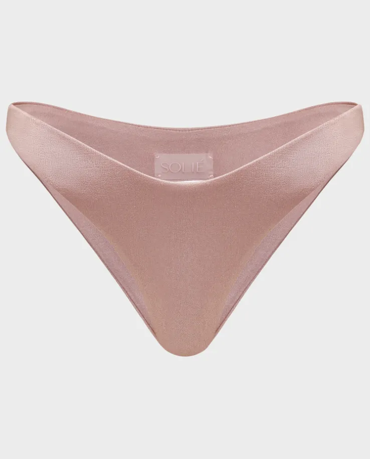 Różowy dół od bikini Iris