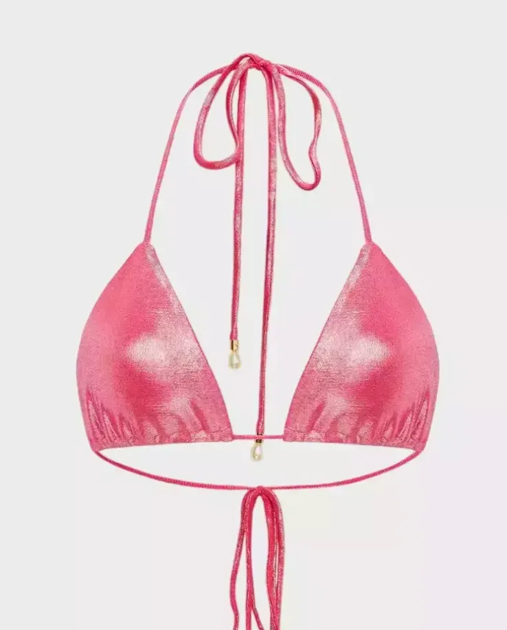 Różowy top od bikini Rio