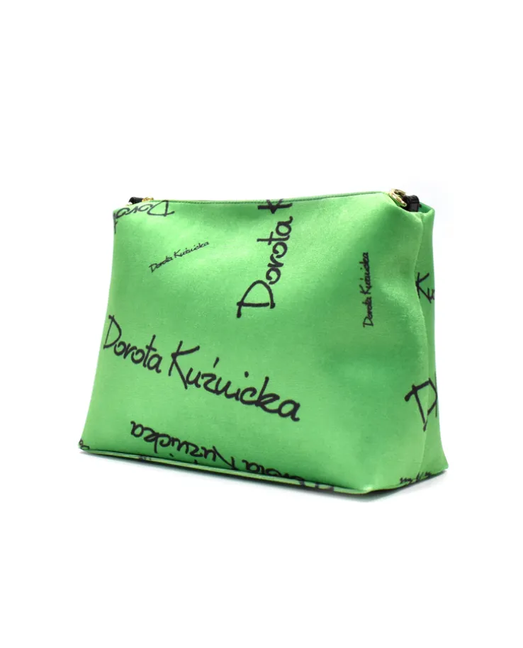 Silikonowa torebka Shopper Green Signatures