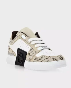 Skórzane sneakersy Lo-Top