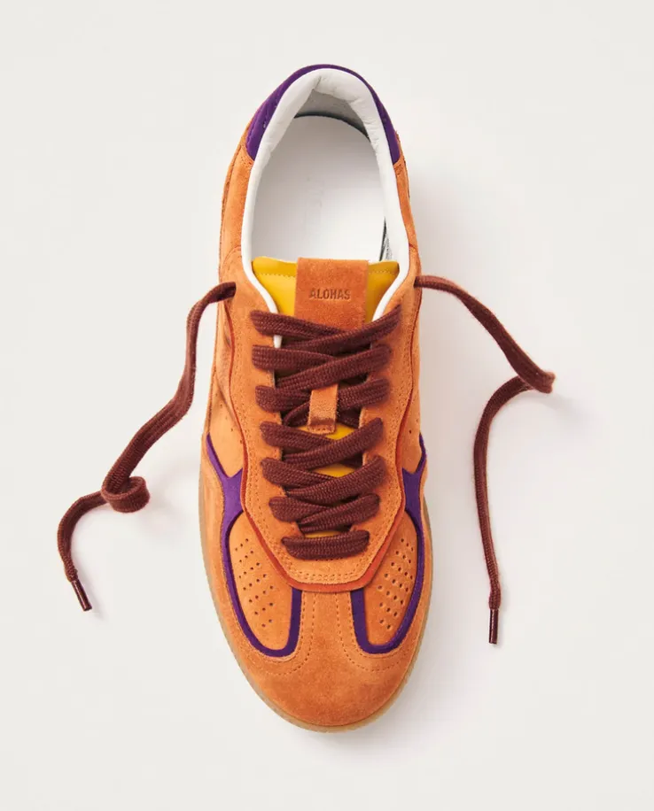 Skórzane sneakersy Tb.490 Rife Orange
