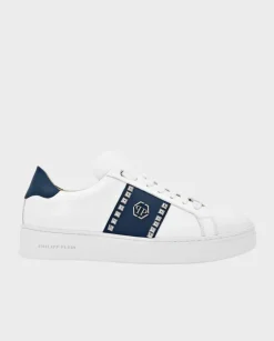 Sneakersy z ćwiekami i logo
