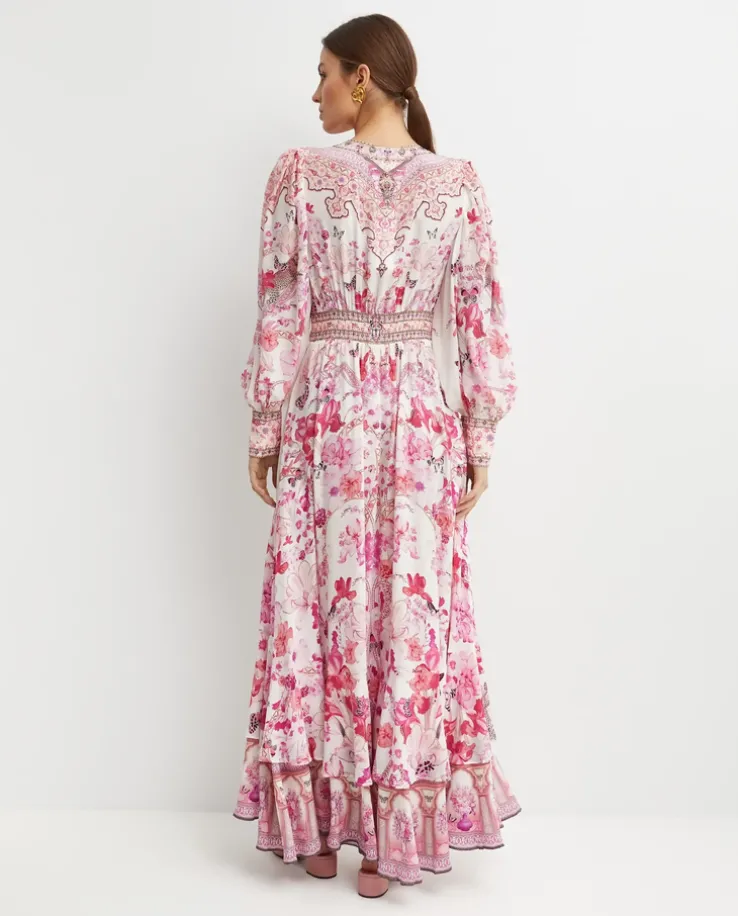 Sukienka maxi w kwiaty