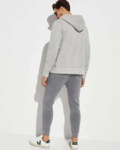 Szara rozpinana bluza