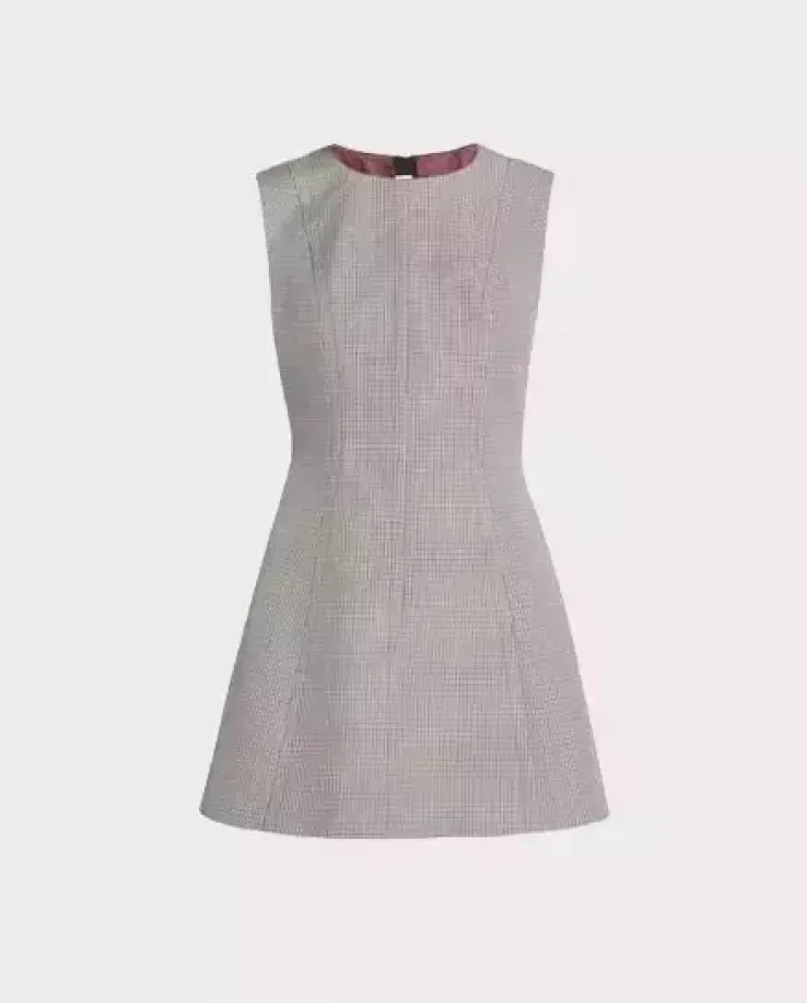 Szara sukienka mini