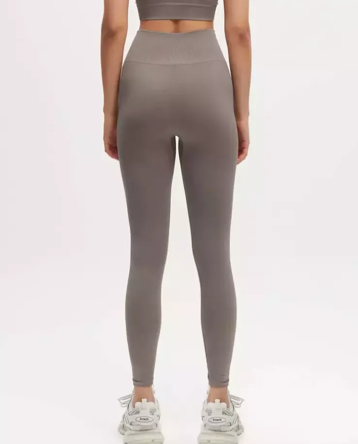 Szare legginsy seamless