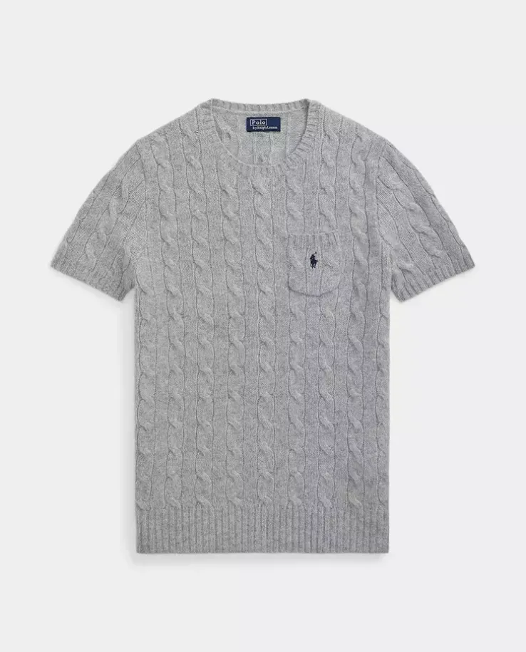 Szary sweter Slim Fit