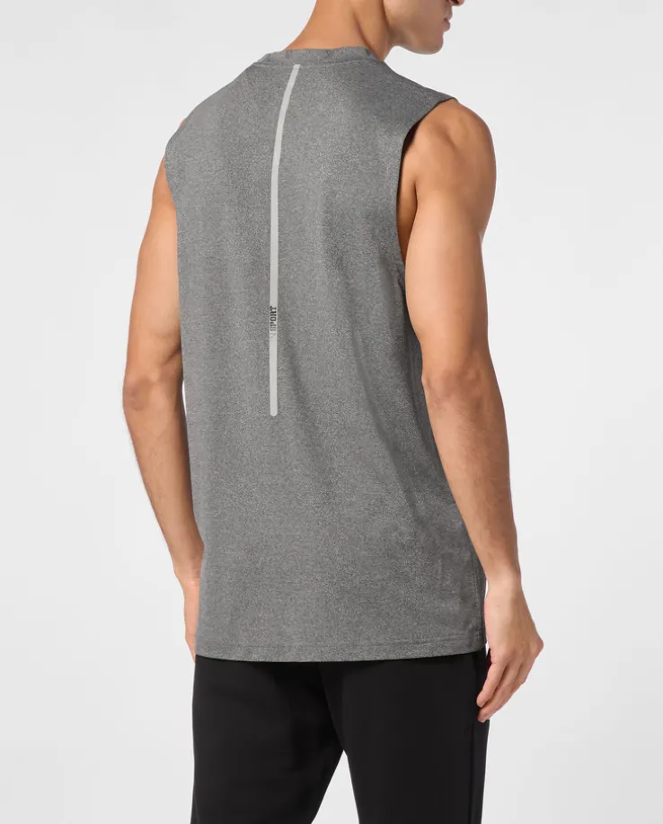 Szary tank top
