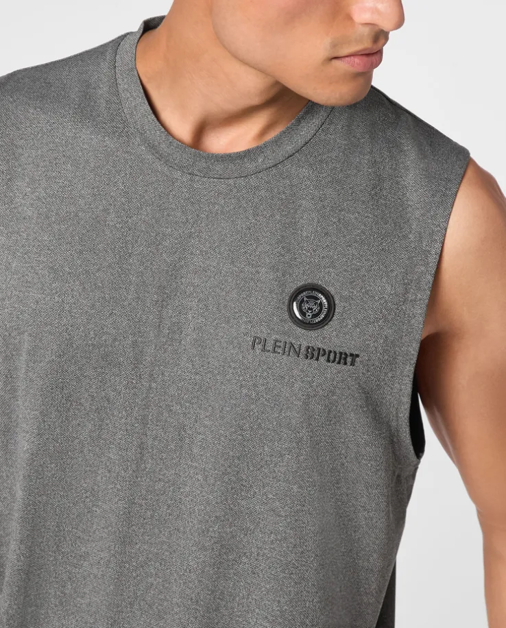 Szary tank top