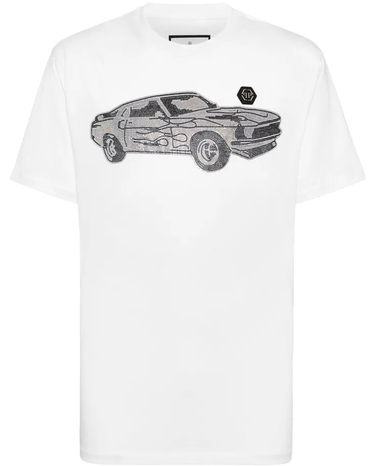 T-shirt z aplikacją Cars Racing