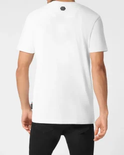T-shirt z kolorowym motywem czaszki