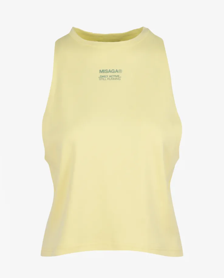 Żółty tank top Motion