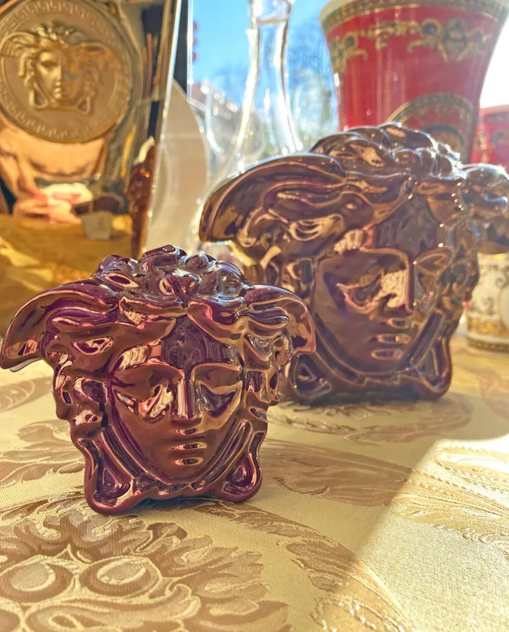 Wazon mały Medusa Grande Gold