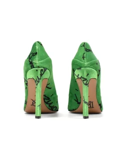 Welurowe szpilki Green Signatures