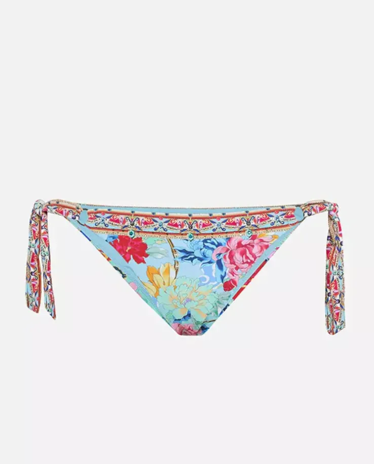 Wzorzysty dół od bikini Ring Tie