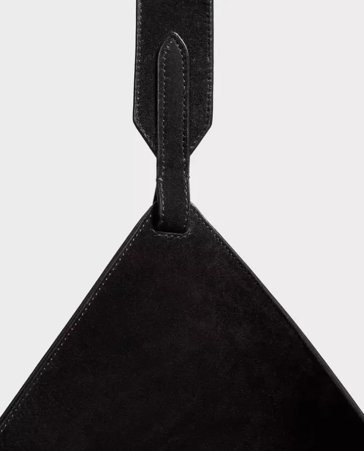 Zamszowa torebka Lotus Medium