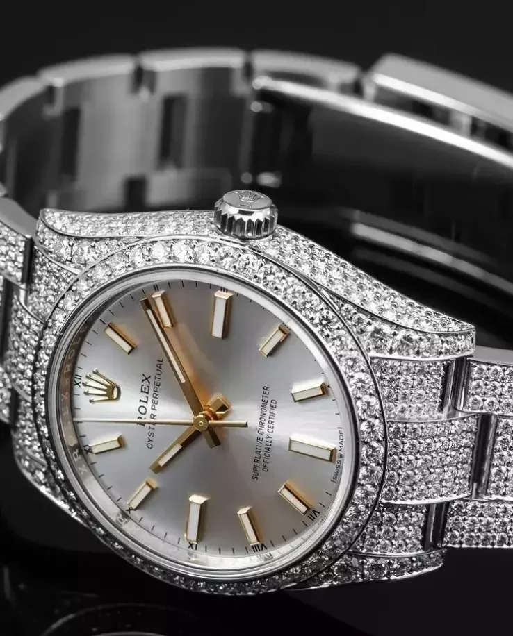 Zegarek Rolex Oyster Perpetual 34 ICED