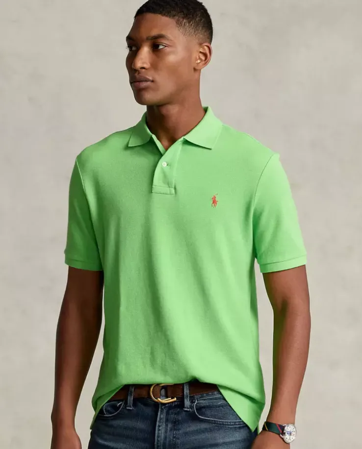 Zielona koszulka Slim Fit